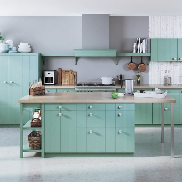 Water green color: The best design ideas for your interior decoration