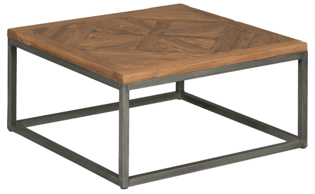 Mascio coffee table 100 cm / made of recycled teak wood