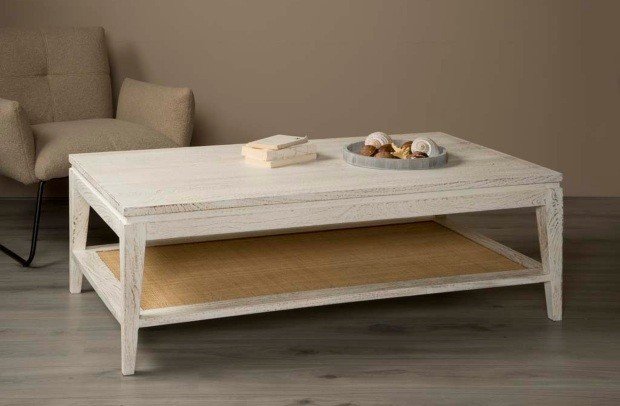 Vincenza coffee table Mango wood - Light furniture on trend