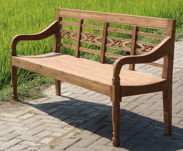 Garden Bench Premium 190cm Teak Bench Outdoor Garden Furniture