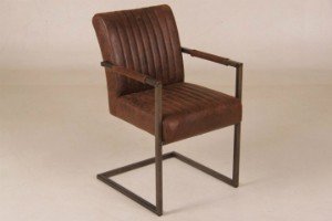 chair-comba-with-armrest-dark brown